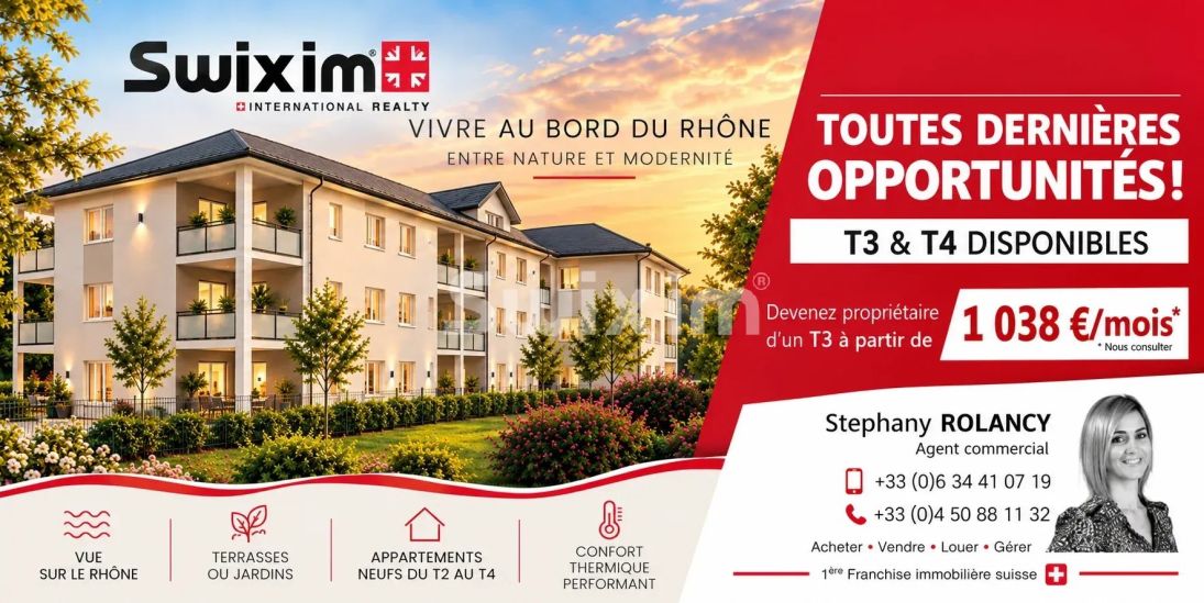 Vente Appartement Seyssel 3&nbsp;Pièces 67.31&nbsp;m²