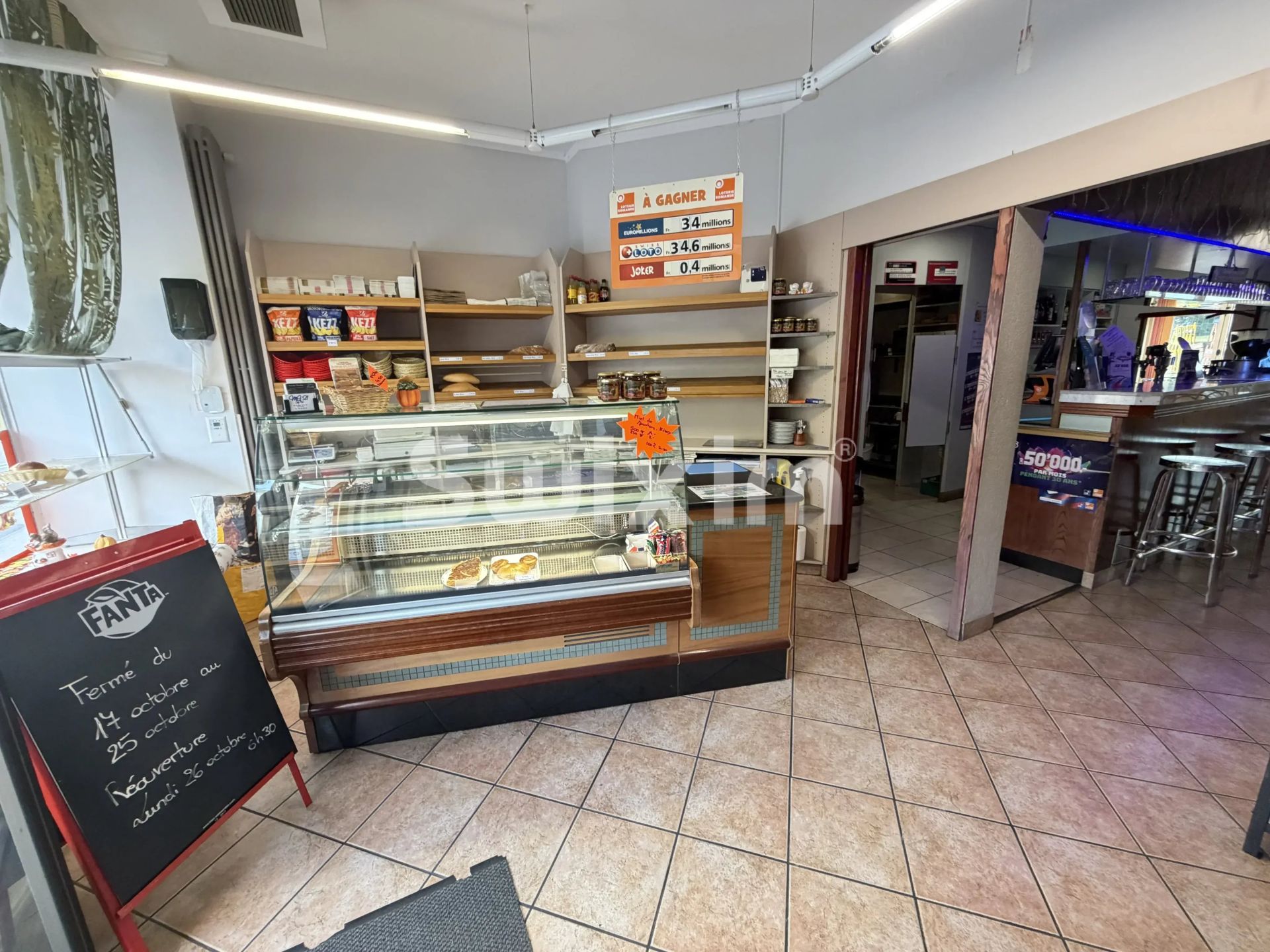 commerce 2 Pièces en vente sur Lausanne (1000)