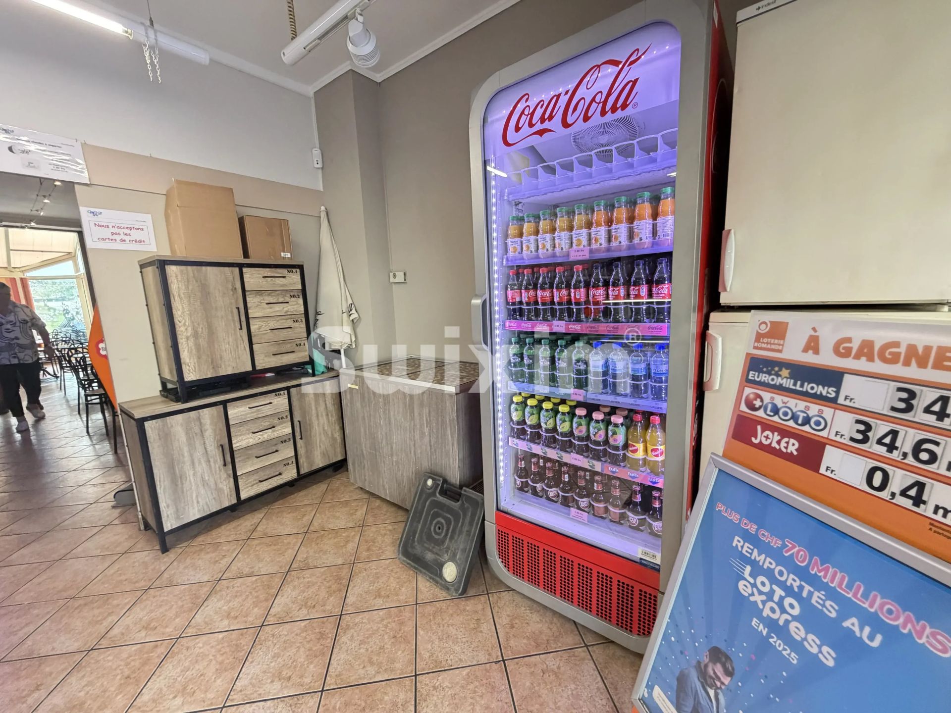 commerce 2 Pièces en vente sur Lausanne (1000)