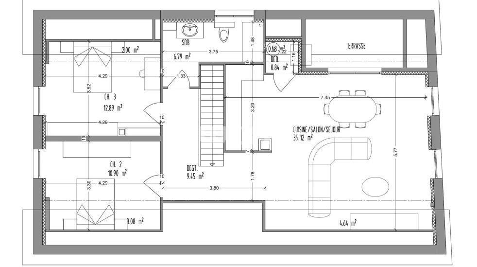 Vente Appartement Oberhoffen-sur-Moder 3&nbsp;Pièces 79.18&nbsp;m²