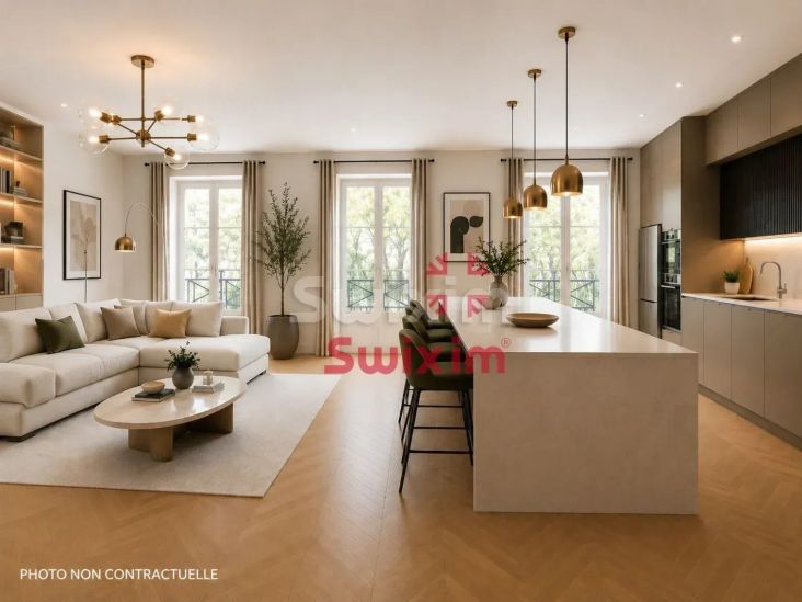 Vente Appartement Paris 18ème 3&nbsp;Pièces 78&nbsp;m²