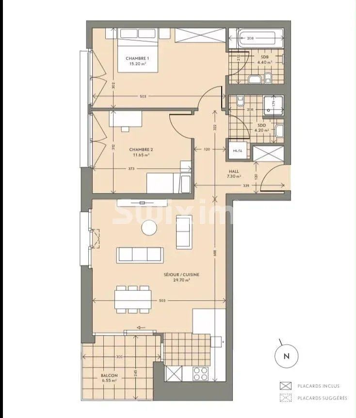 appartement 3.5 Pièces en vente sur Lausanne (1000)