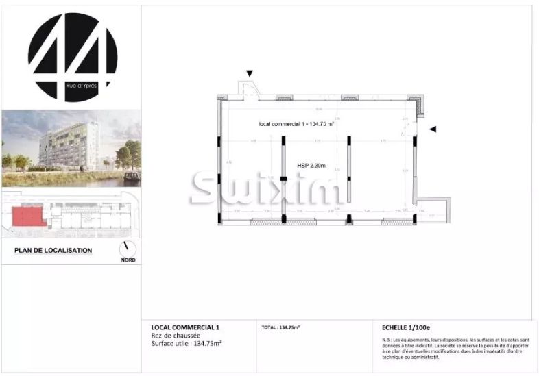 Venta Local comercial Strasbourg 134.75&nbsp;m²