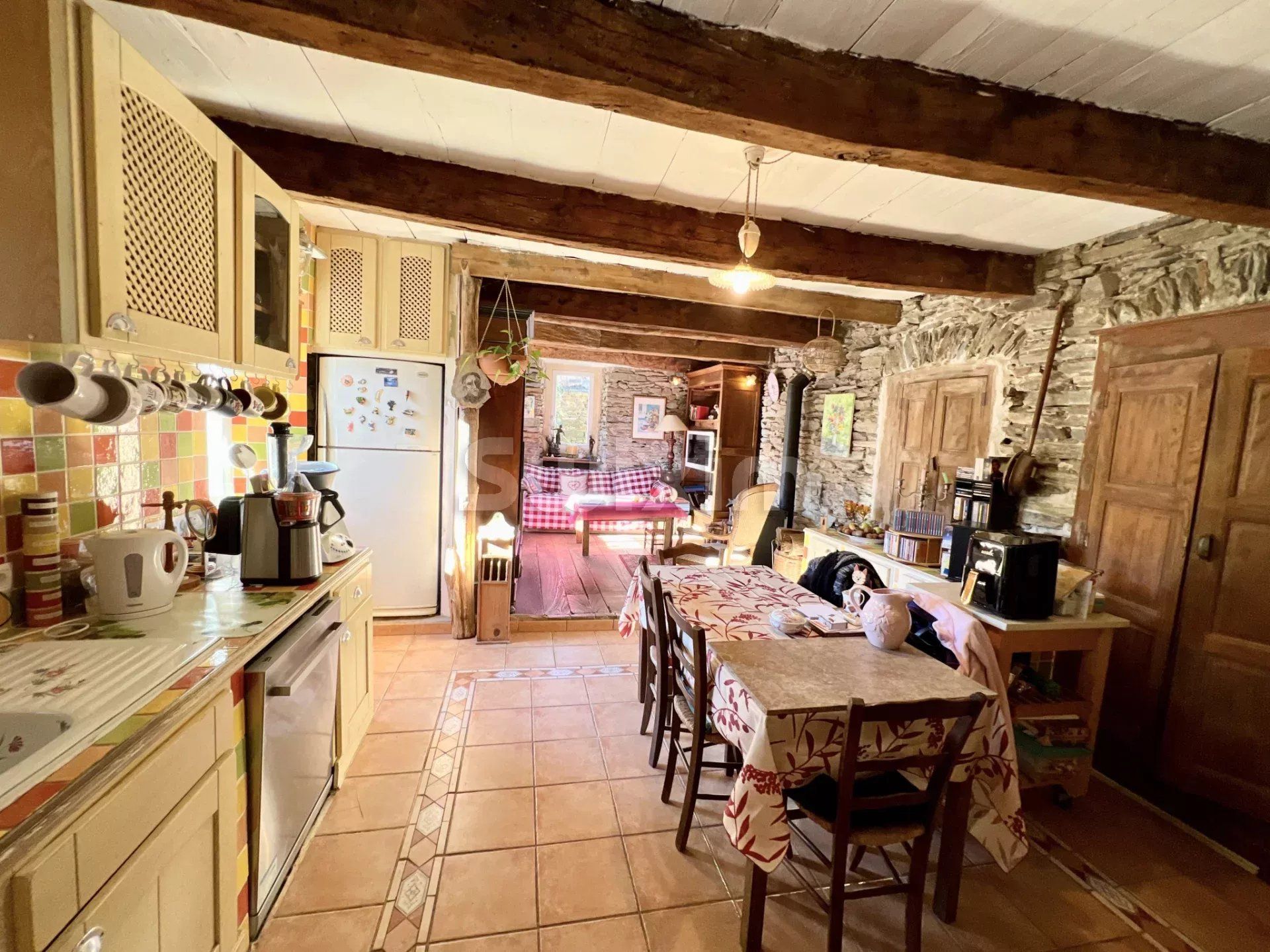 mas 4 Quartos para venda sobre Sainte-Cécile-d'Andorge (30110)