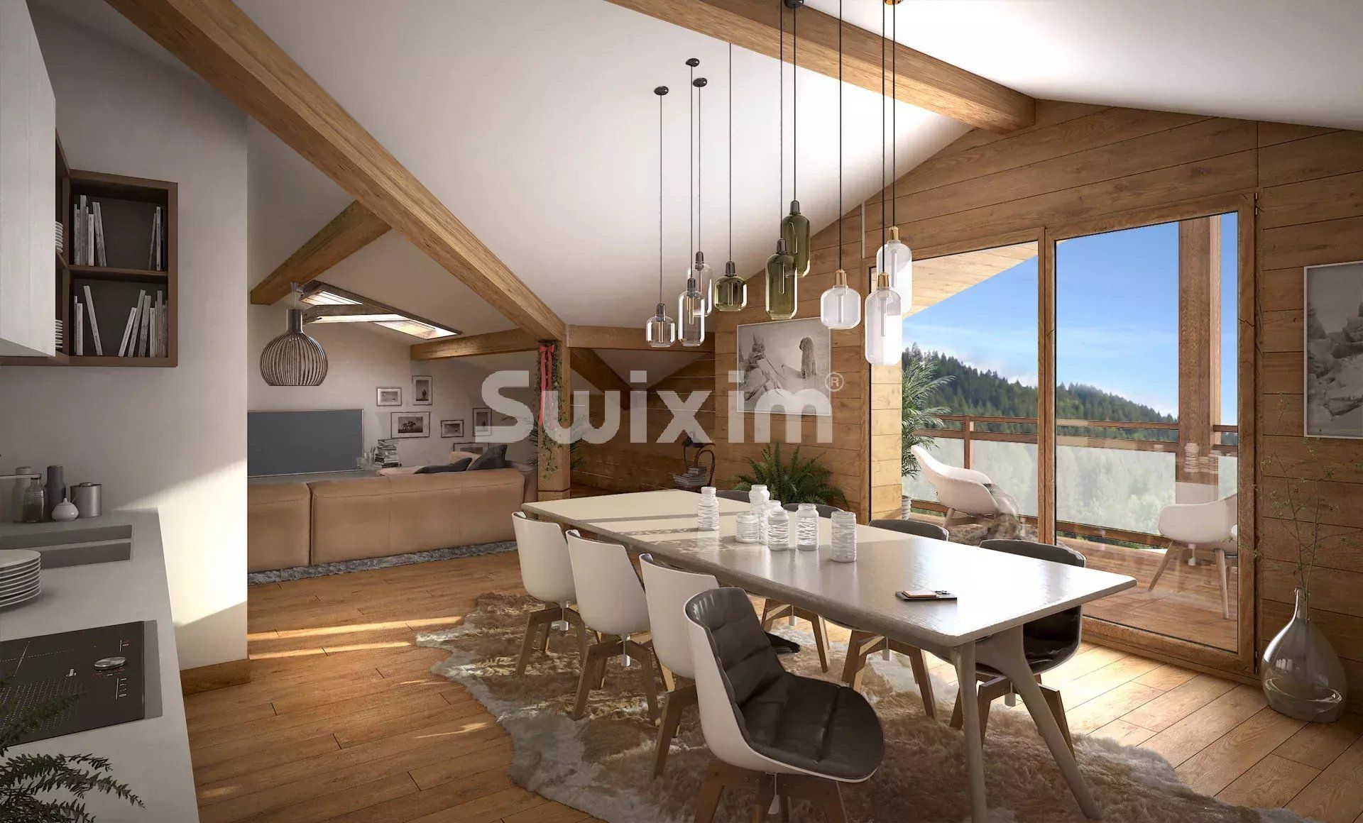 apartamento 3 Salas en venta en Les Gets (74260)