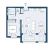 apartamento 2 Quartos para venda sobre Luštica (85323)