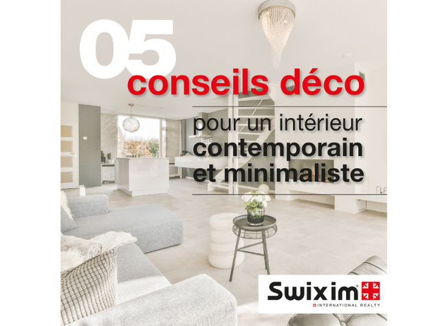 5 conseils déco pour un intérieur contemporain et minimaliste — Swixim ...